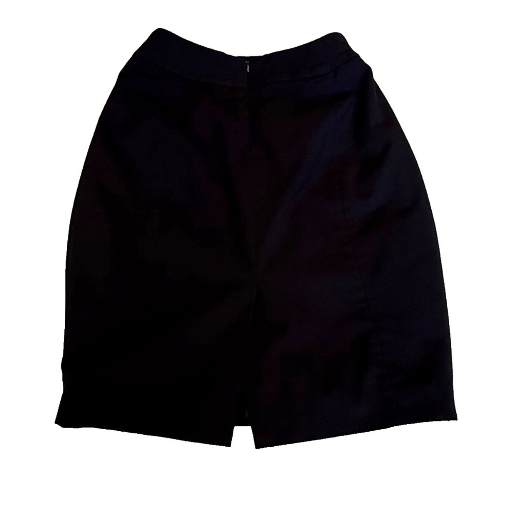 Calvin Klein Knee Length Black Pencil Skirt; Women's Size XS/S